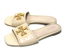 Tory Burch Eleanor Slide Flat Sandal (Women's) - Cream - Sz 9 M