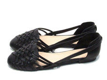Journee Ekko Strappy Flat Sandal (Women's) - Black - Sz 7.5 M