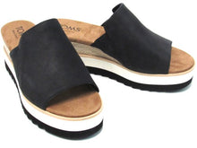 Toms Diana Platform Wedge Sandal (Women's) - Black - Sz 7 M