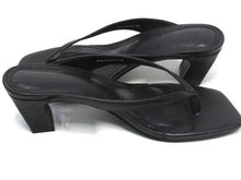 Steve Madden Ninna Blade Heel Thong Sandal (Women's) - Black - Sz 5.5 M