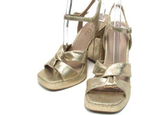 Wild Pair Lavinia Platform Sandal (Women's) - Metallic Gold - Sz 9 M