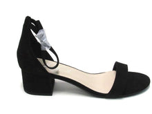 Sugar Noelle Ankle Strap Block Heel Sandal (Women's) - Black - Sz 11 M