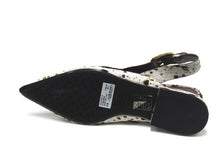 Arezzo Fallon Slingback Pointed Toe Flat (Women's) - Natural - Multi - Sz 8.5 B