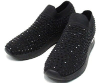 Kenneth Cole Cameron Jewel Embellished Jogger (Women's) - Black - Sz 8.5 M