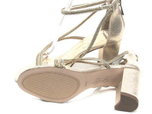 Jessica Simpson Shiny Rhinestone Heel (Women's) - Gold - Sz 7.5 M