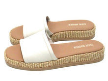 Steve Madden Boardwalk Espadrille Slide Sandal (Women's) - Bone Leather - Sz 9 M