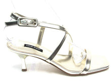 Nine West Hanni Strappy Heeled Sandal (Women's) - Gold - Sz 7.5 M
