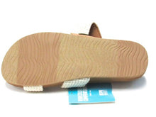Reefs Cushion Vista Textile Flat Footbed Sandal (Women's) - White - Sz 7 M