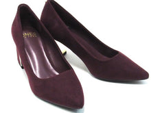 Jones New York Canal Faux Suede Pump (Women's) - Burgundy - Sz 6 M