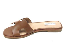 Steve Madden Hadyn Slide Sandal (Women's) - Light Brown - Sz 7.5 M Lft; 8 M Rt.