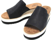 Toms Diana Platform Wedge Sandal (Women's) - Black - Sz 7 M