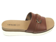 LifeStride Genevieve Wedge Sandal (Women's) - Tan - Sz 8 M