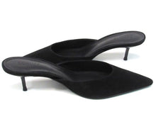 Schutz Julie Kitten Heel Pointed Toe Slide Pump (Women's) - Black - Sz 8.5 B