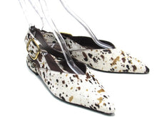 Arezzo Fallon Slingback Pointed Toe Flat (Women's) - Natural - Multi - Sz 8.5 B