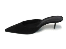 Schutz Julie Kitten Heel Pointed Toe Slide Pump (Women's) - Black - Sz 8.5 B
