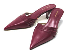 Michael Kors Haisley Kitten Heel Mule Pump (Women's) - Mulberry - Sz 5.5 M
