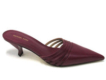 Michael Kors Haisley Kitten Heel Mule Pump (Women's) - Mulberry - Sz 5.5 M