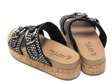 Wild Pair Kayrraf Slip-On FlatForm Sandals (Women's) - Black - Sz 7.5 M