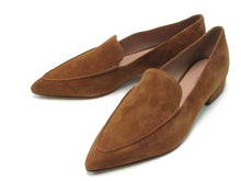 Cole Haan Valantina Pointed Toe Loafer (Women's) - Tobacco Suede - Sz 9.5 B