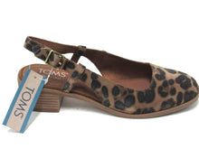 Toms Jaclyn Suede Slingback Pump (Women's) - Brown Sugar Leopard - Sz 6.5 M