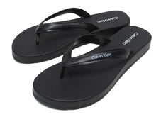 Calvin Klein Waves Flat Thong Sandal (Women's) - Black - Sz 10 M