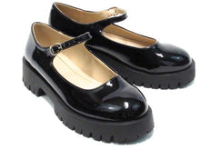 Journee Kamie Mary Jane Platform Flat Shoe (Women's) - Black - Sz 8 W