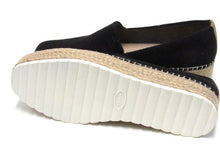 Dr Scholl's Sunray Espadrille Flatform Loafer (Women's) - Black - Sz 8.5 M