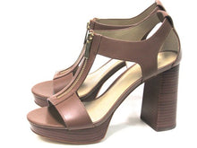 Michael Kors Berkley Platform Mid Sandal (Women's) - Luggage - Sz 7.5 M