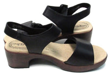 Easy Works by Easy Street Marva Platform Sandal (Women's) - Black - Sz 10 W