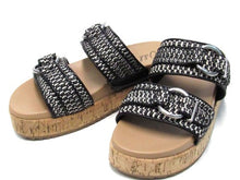 Wild Pair Kayrraf Slip-On FlatForm Sandals (Women's) - Black - Sz 7.5 M