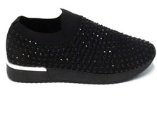 Kenneth Cole Cameron Jewel Embellished Jogger (Women's) - Black - Sz 8.5 M