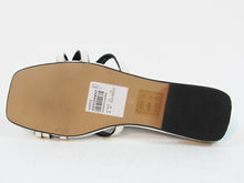 Topshop Hippie Square Toe Slide Sandal (Women's) - White - Sz 10.5 M