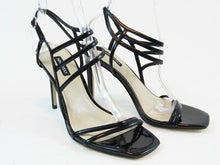 Nine West Zana Heeled Sandal (Women's) - Black - 8.5 M; 39 EU