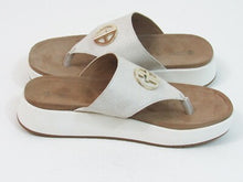 Giani Bernini Sportii Wedge Sandal - Off White - 8 M