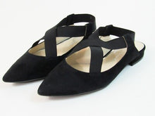 Jessica Simpson Lurina Pointed Toe Flats (Women's) - Black - Sz 7 M; 37.5 EU