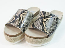 Dolce Vita Ilkie Espadrille Platform Sandal - Nude/Multi - Sz 6 M