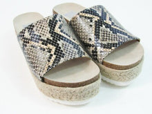 Dolce Vita Ilkie Espadrille Platform Sandal - Nude/Multi - Sz 6 M