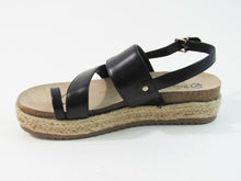 Bella Vita Rosta Espadrille Platform Sandal - Black - 9 W