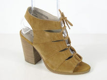 Hinge Drea Peep Toe Sandal - Light Brown - 8.5 M