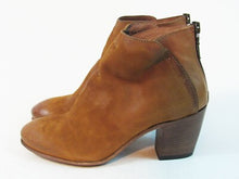 Ron White Gianna Women's Ankle Boot - Suede Cognac - Sz 6 US; 36 EU
