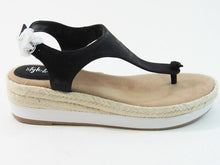 Style & Co. Balii Platform Wedge Sandal (Women's) - Black - 7.5 M