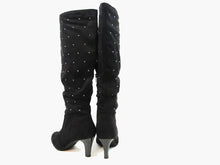 Rialto Canoe Studded Knee High Boot (Women's) - Black - Sz 8 M; 38.5 EU