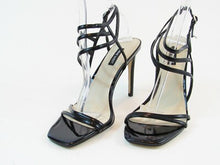 Nine West Zana Heeled Sandal (Women's) - Black - 8.5 M; 39 EU