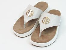 Giani Bernini Sportii Wedge Sandal - Off White - 8 M