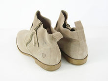 Tamaris Cigarra Perforated Ankle Bootie - Biege - Sz 41 EU; 9.5 M