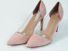 Leith Penny Clear Pointy Toe Pump - Blush  - 6.5 M
