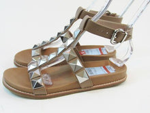 Steve Madden Daft Studded Gladiator Sandal (Women's) - Tan - 5.5 M