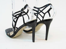 Nine West Zana Heeled Sandal (Women's) - Black - 8.5 M; 39 EU