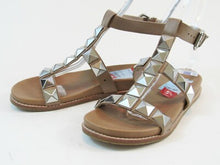 Steve Madden Daft Studded Gladiator Sandal (Women's) - Tan - 5.5 M