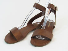 Sun + Stone Miiah Flat Sandal (Women's) - Cognac - Sz 8 M
